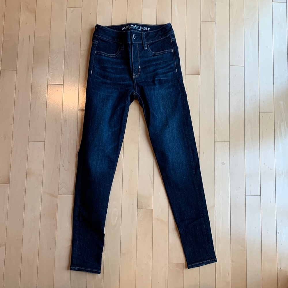 American Eagle Super Super Stretch Jeans size 0